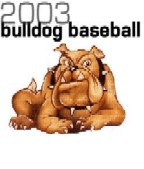 2003 Bulldog Baseball